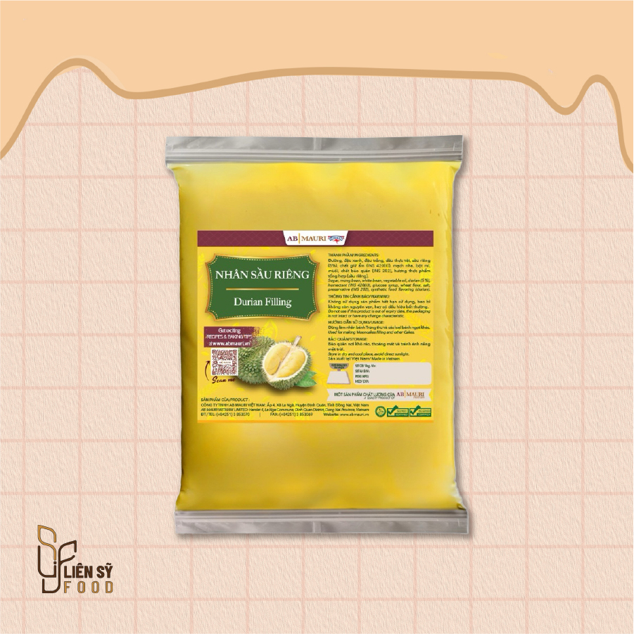 NHÂN SẦU RIÊNG MAURI-3KG